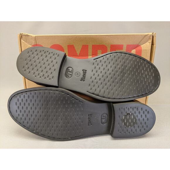 CAMPER Iman K200685-028 Brown Lace Up Nubuck Shoes For Women Sz 11 - Picture 4 of 9